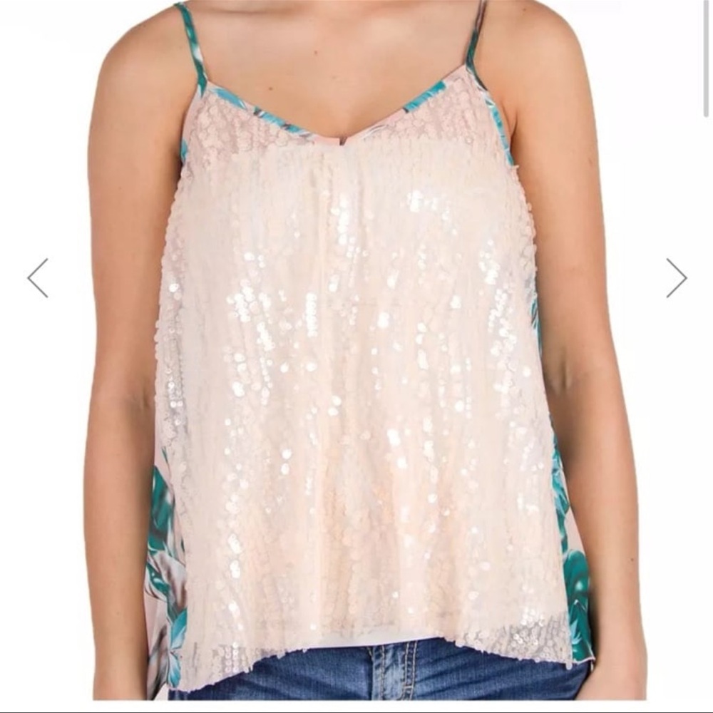 Bke Daytrip Pieced Tank Top